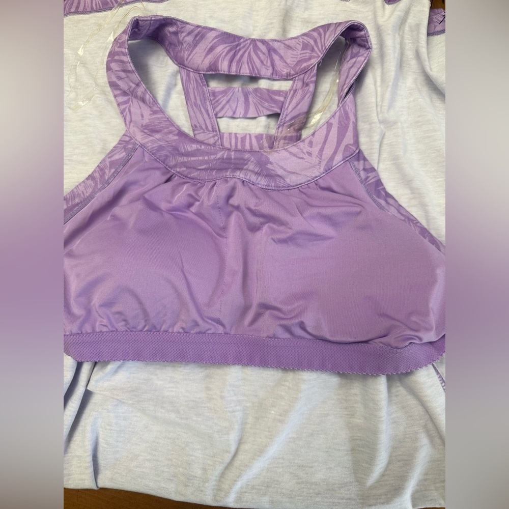 Zeroxposur Women's Soft Stretch Racerback Active Dress Hydrangea - Size M - Picture 10 of 13